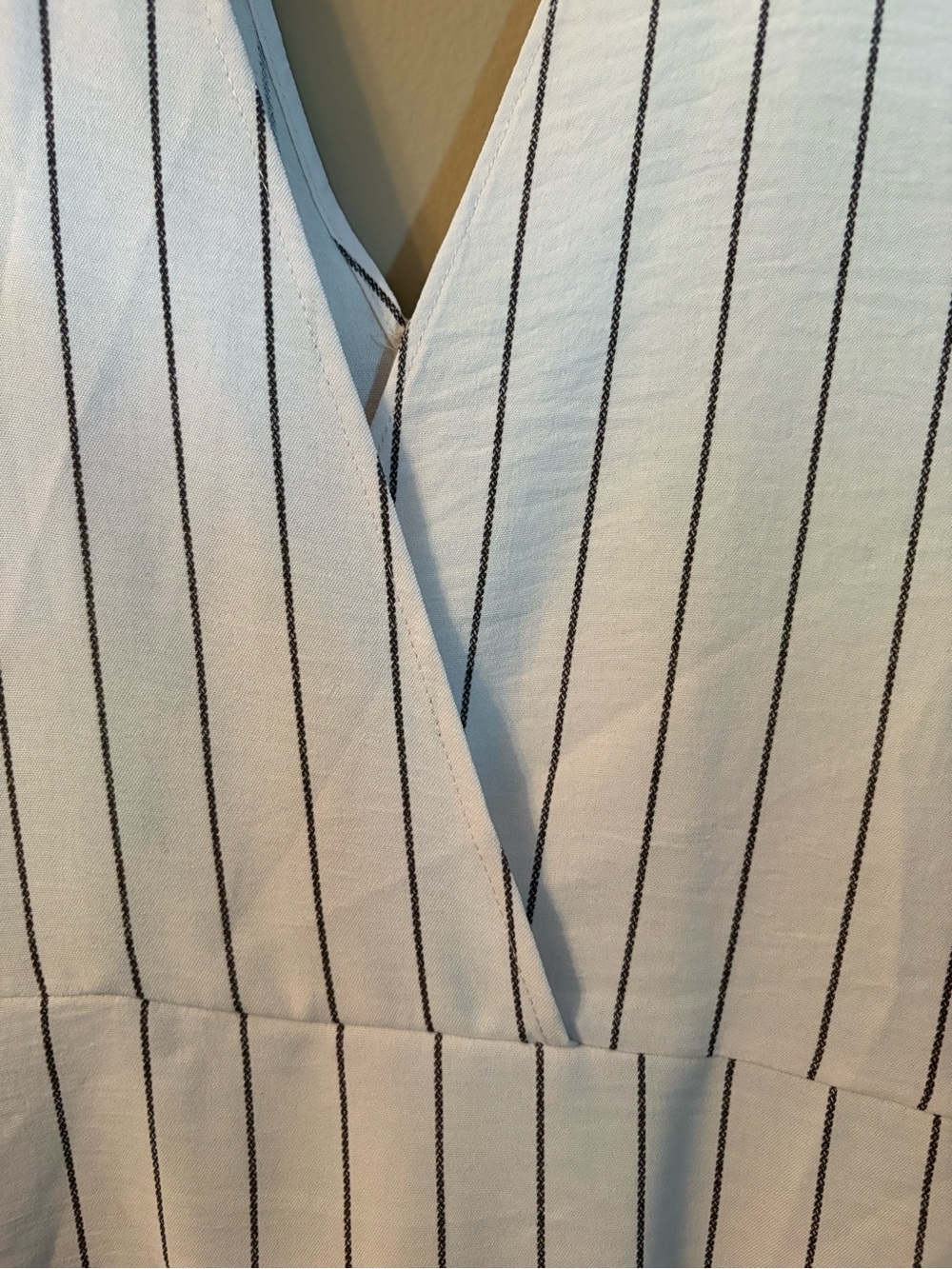 Zara Striped Sash Tie-Front Top NWOT - Picture 10 of 13